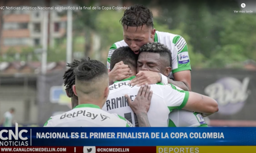 Atlético Nacional se clasificó a la final de la Copa Colombia