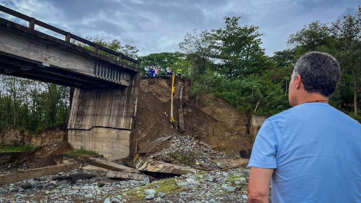 Medidas Adoptadas Ante Dificultades en el Puente El Tonusco de Santa Fe de Antioquia