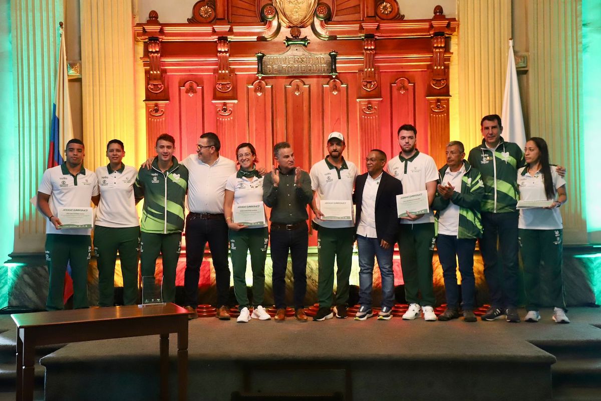 Antioquia celebra los logros deportivos de 2023