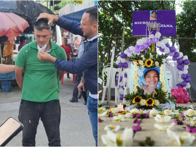 Capturan en Villavicencio a Harold Echeverry, presunto asesino de Michel Dayana González en Cali