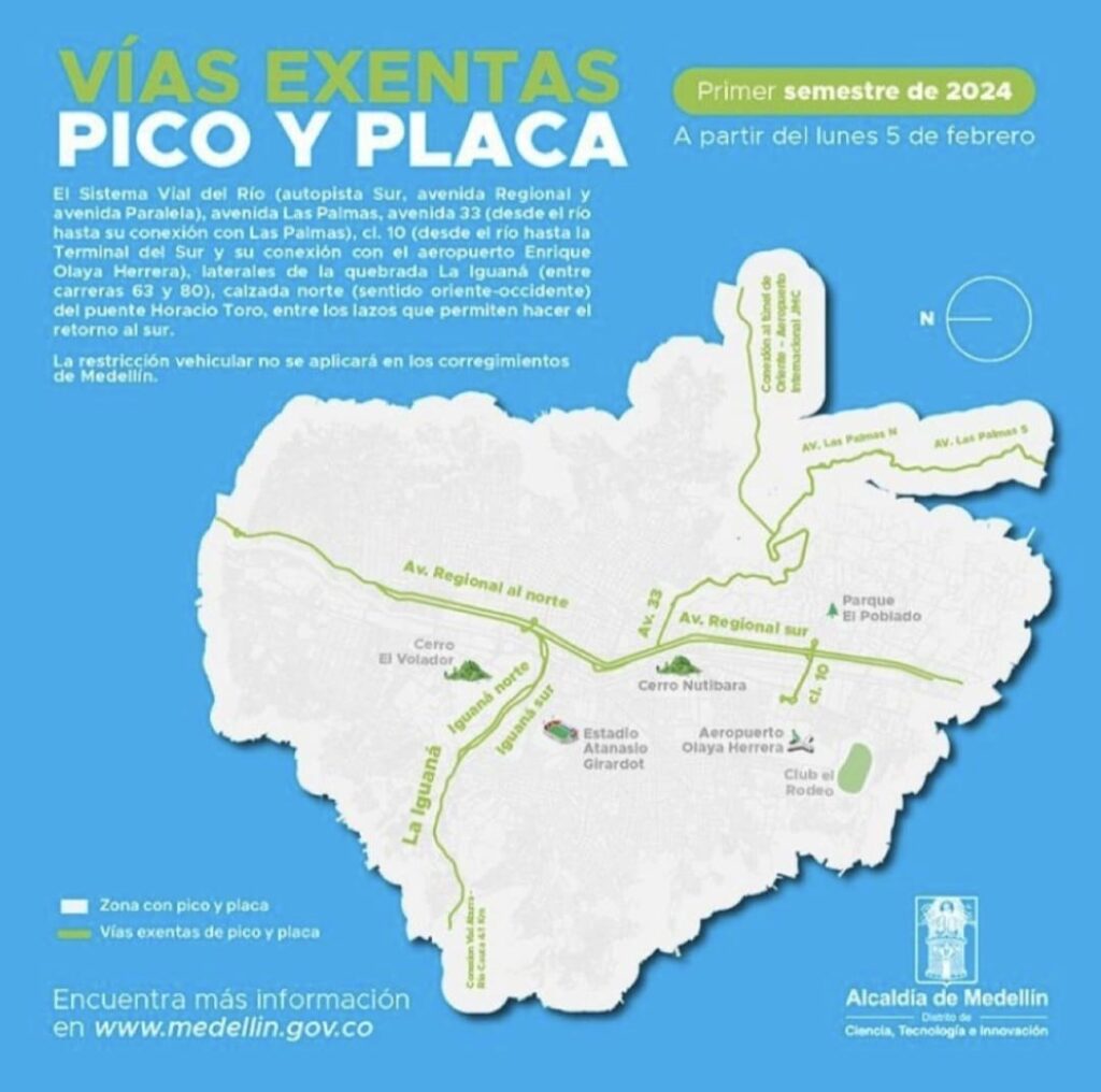 Nuevo esquema de pico y placa en Medellín, innovación para una movilidad más justa y eficiente3