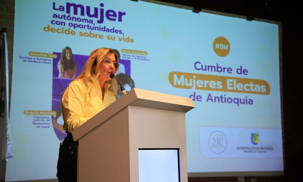 Avanzando hacia la equidad, Antioquia celebra la primera Cumbre de Mujeres Electas1