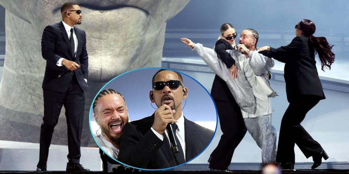 Will Smith y J.Balvin deslumbran en Coachella con una inesperada colaboración en Men in Black