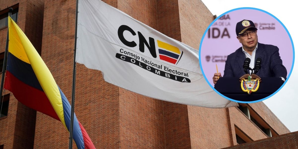 Magistrados del CNE solicitan formulación de cargos contra Petro por financiación de campaña