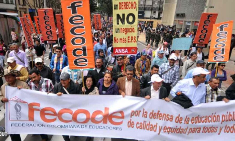 Reforma Educativa en Colombia, Fecode se rebela contra el proyecto y exige su retiro