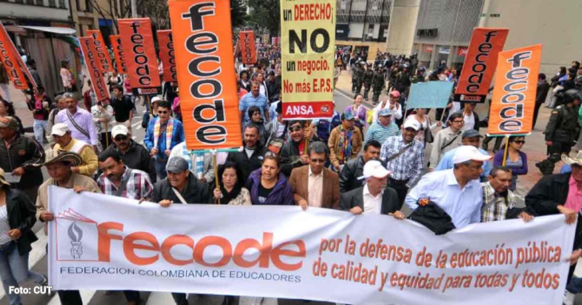 Reforma Educativa en Colombia, Fecode se rebela contra el proyecto y exige su retiro