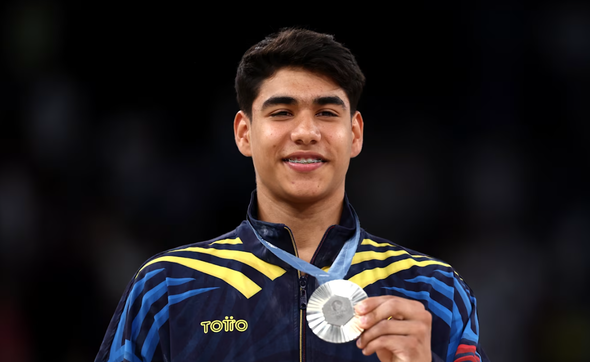 Ángel Barajas hace historia para Colombia, medalla de plata en los Juegos Olímpicos de París 2024