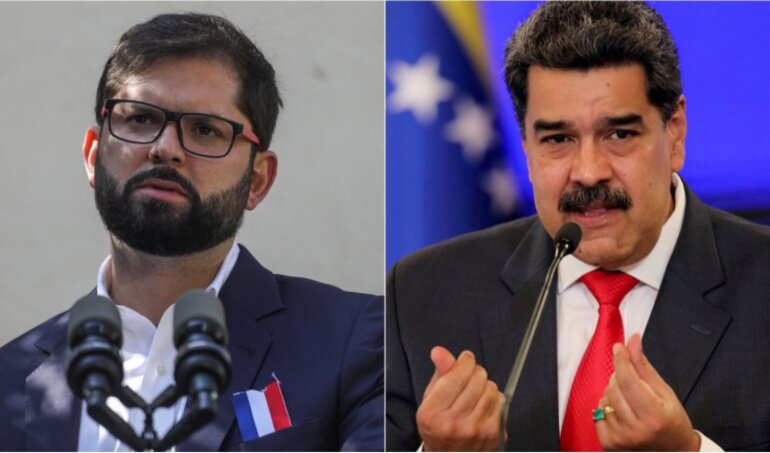 Boric condena ratificación de Maduro, Estamos Frente a una Dictadura que Falsea Elecciones