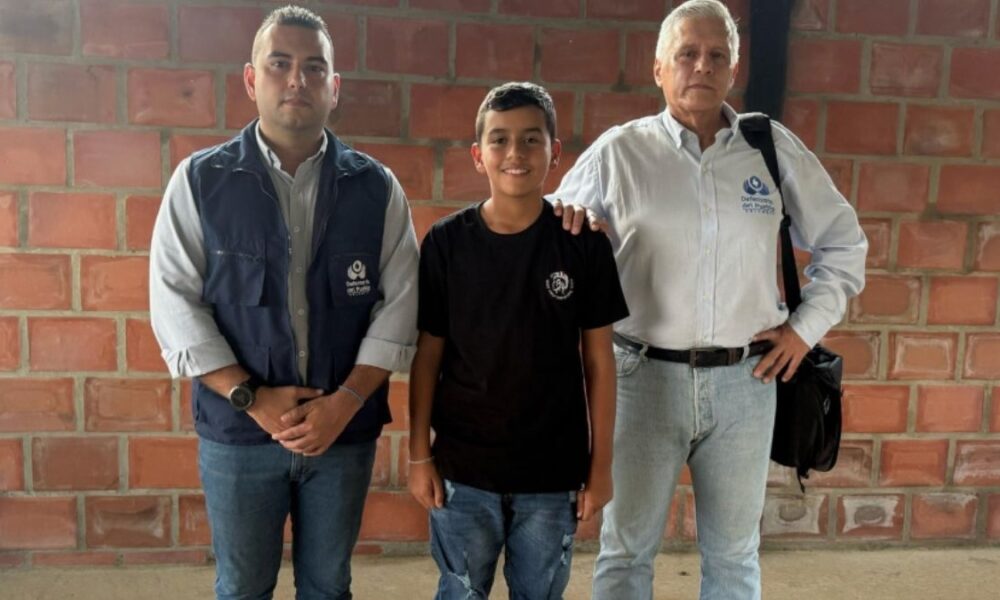 Liberan a Lyan Hortúa el niño secuestrado por disidencias de las Farc ya está a salvo