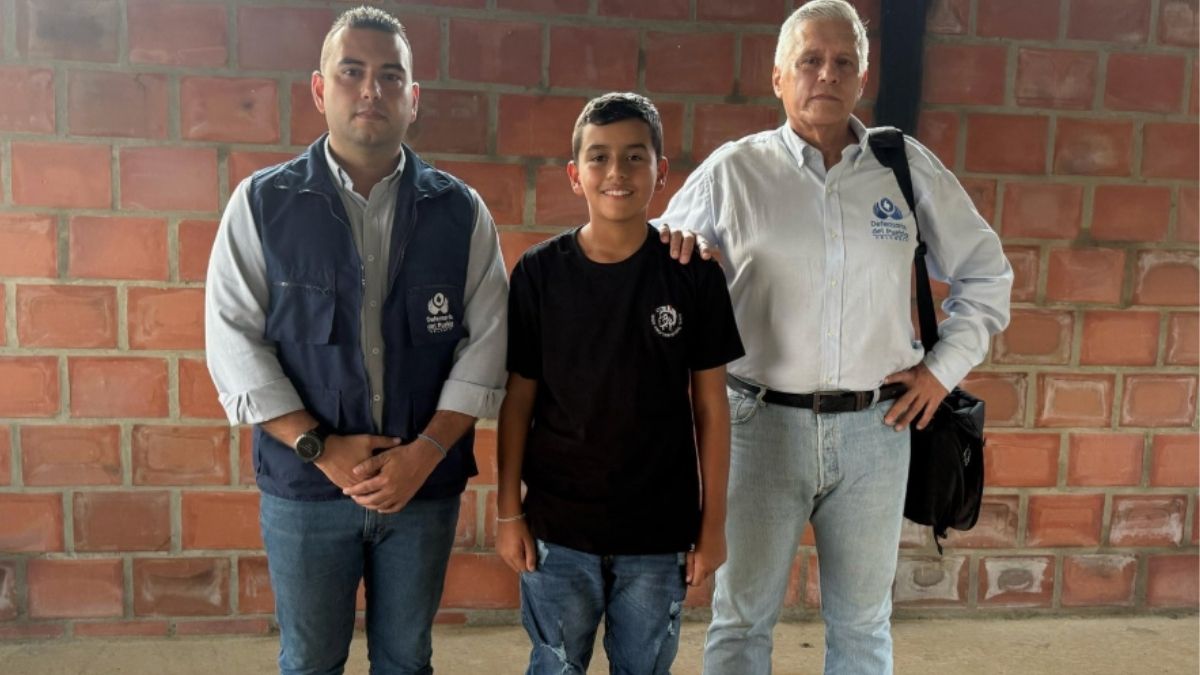 Liberan a Lyan Hortúa el niño secuestrado por disidencias de las Farc ya está a salvo