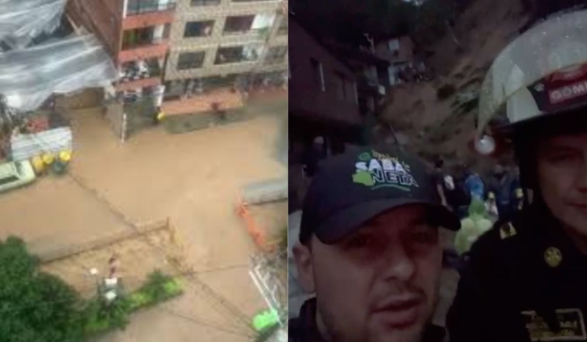 Sabaneta bajo agua lluvias torrenciales desatan caos y alerta roja