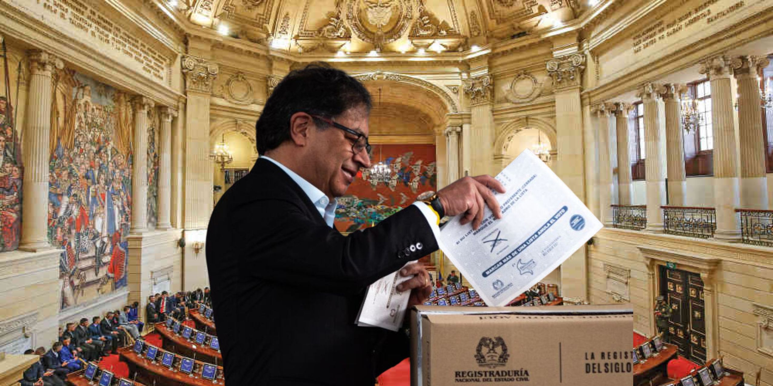 Senado define futuro de la consulta de Petro