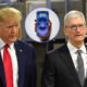 Tensión entre Trump y Apple por la decisión de producir iPhones en India